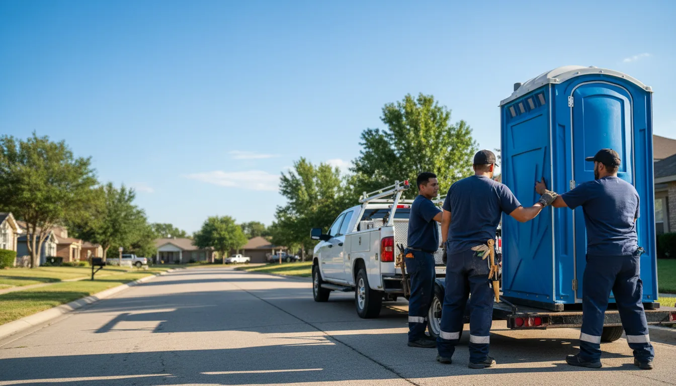 Portable Toilet Rental in Saint Anne, IL near me